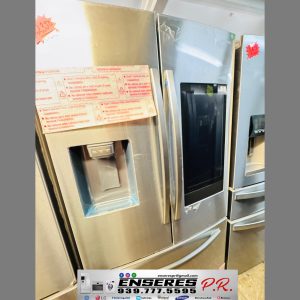 Nevera Stainless Steel con Display LED